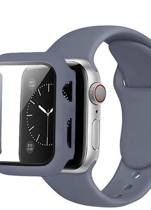 Комплект silicone band и case для apple watch стильный аксессуар для защиты и обновления внешнего вида