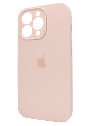 Чехол для iphone 16 pro max силиконовый с защитой камеры для стильного оформления pink sand