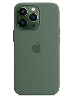 Чохол силіконовий magsafe протиударний для iphone 13 pro max колір eucalyptus