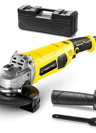 Угловая шлифмашина trotec pags 11-125 1200 вт 125 мм 230 в для дома с кейсом