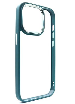 Чехол crystal guard для iphone 15 прозрачный защитный аксессуар с ударопрочной защитой