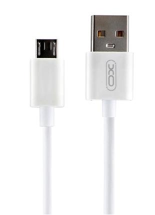 Кабель xo nb47 micro usb 2.4a для устройств с micro usb белый
