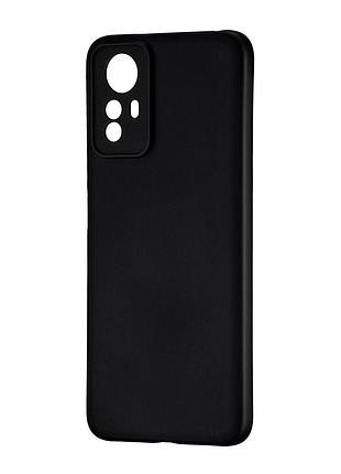 Чехол tpu colorful защита камеры для redmi note 12s черный противоударный