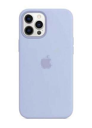 Чехол silicone case для iphone 15 pro max защитный аксессуар в цвете lilac для надежной защиты устройства
