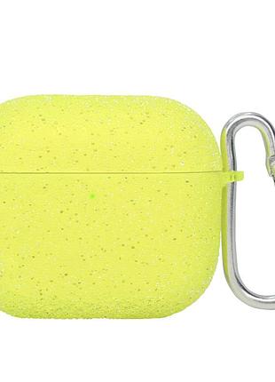 Чехол для airpods pro защитный стильный neon green для удобного хранения и защиты от повреждений