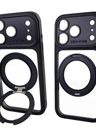 Чехол противоударный nofelet optic ring case для iphone 17 pro максимальная защита черный