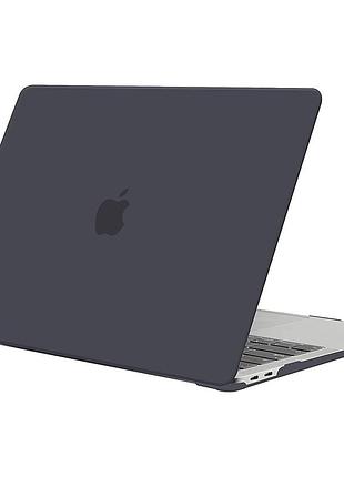 Чехол для macbook air 15 дюймов matt case серый для защиты и стильного оформления ноутбука