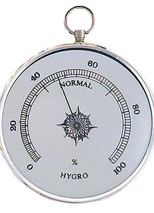 Гигрометр moller 301306 95 мм серебристый механический для измерения влажности в помещении