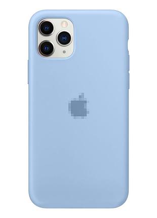 Чехол silicone case для iphone 11 pro max защитный аксессуар в цвете lilac для надежной защиты