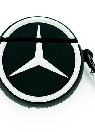 Чехол для airpods pro 2 mercedes 3d стильный аксессуар для защиты и хранения наушников