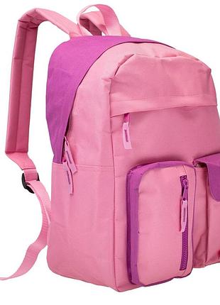 Рюкзак городской 28 л водонепроницаемый 600d polyester pink rose semi line j4918-2