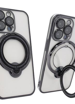 Чохол для iphone 12 pro прозорий блискучий з магнітом magsafe для захисту та стилю