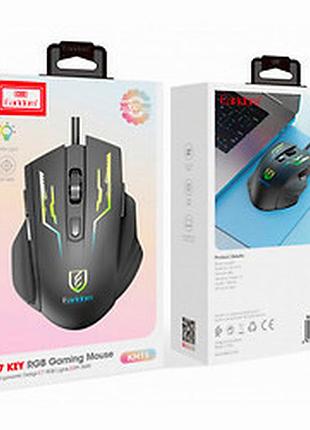 Проводная мышь earldom et-km15 usb для работы и игр эргономичная с высокой чувствительностью и долговечностью