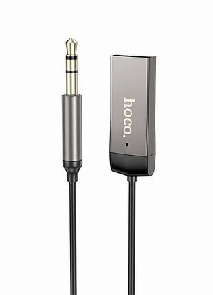 Кабель aux bluetooth 1м hoco e78 для подключения наушников колонок чистый звук надежное соединение