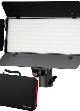 Лампа відеосвіт led pt-30b ii 30w для фото і відеозйомки з регулюванням кольорової температури 3200-5600k