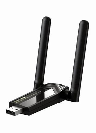 Usb wifi адаптер lb-link ac1300 высокоскоростной для компьютеров и ноутбуков стабильный интернет до 1300 мбитс