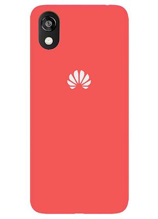 Чехол silicone case premium для huawei y5 2019 coral (12) коралловый