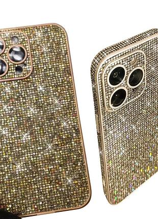 Чохол galaxy case для iphone 15 pro max золотий захисний аксесуар для стильного захисту смартфона