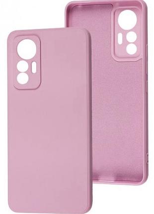 Чехол silicone case camera protective для xiaomi mi 12 lite (24) черничный blueberry