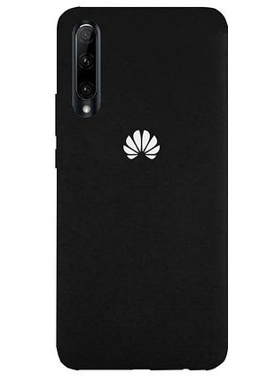 Чехол silicone case premium для huawei p smart s black (03) черный