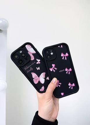 Чехол для iphone 16 pro pretty things с рисунком бабочек для защиты и стильного оформления 6