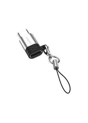 Адаптер usb c to lightning универсальный otg переходник для зарядки и передачи данных устройств type-c