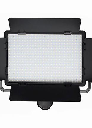 Лампа видеосвет led yp-500 для фотографов и видеографов мощный источник света с регулировкой яркости и температуры