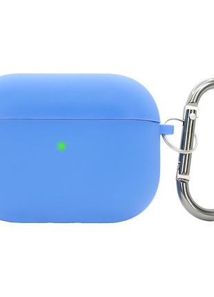 Чохол для airpods pro 2 з мікрофіброю синій для захисту та стилю навушників