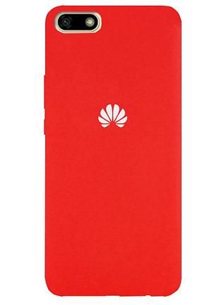 Чехол silicone case premium для huawei y5 2018 red (01) красный