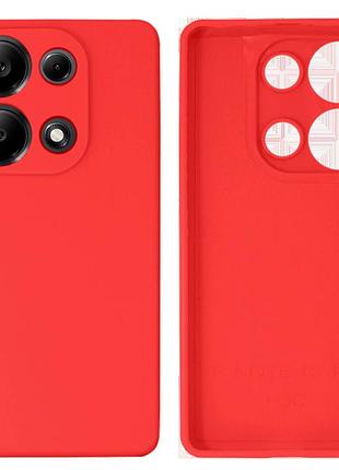 Чехол силиконовый full camera protective для xiaomi redmi note 13 pro 4g (1) red красный