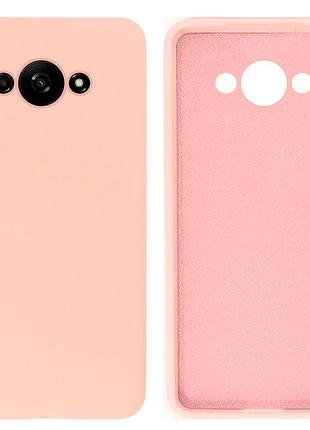 Чехол силиконовый full camera protective для xiaomi redmi a3 (18) pink sand песочно-розовый