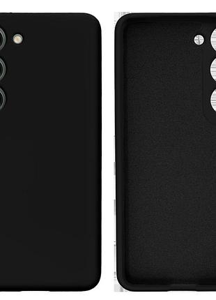 Чехол силиконовый full camera protective nolo для samsung s23 plus (3) black чёрный