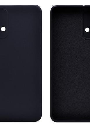Чехол silicone case camera protective для xiaomi redmi 9t (03) черный black