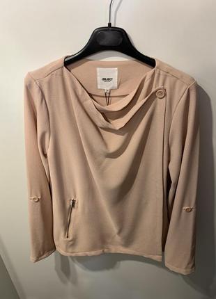 Женская блуза «object”, нежно персикового цвета, размеры: 36 и 42.