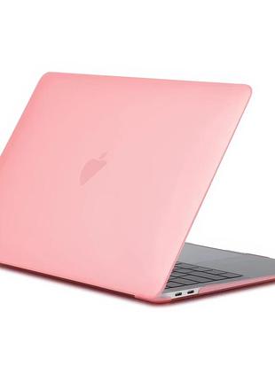 Чохол для macbook pro 13.3 matt case захист від пошкоджень стильний rose red для моделей 2016-2023