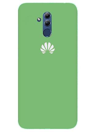 Чехол silicone case premium для huawei mate 20 lite mint (19) мятный