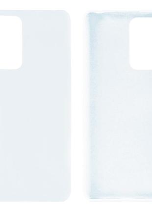Чехол silicone case camera protective для xiaomi poco m4 pro 4g (09) белый white