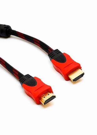 Hdmi кабель 3 метра для подключения телевизоров и мониторов высокое качество передачи сигнала