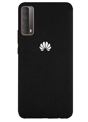Чехол silicone case premium для huawei p smart 2021 black (03) черный
