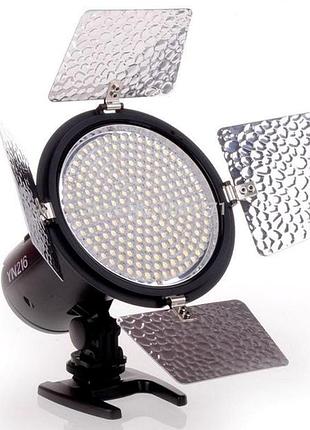 Светодиодный осветитель led yn216 с пультом дистанционного управления для фото и видео 24 вт цветовая температура 2700к-8000к