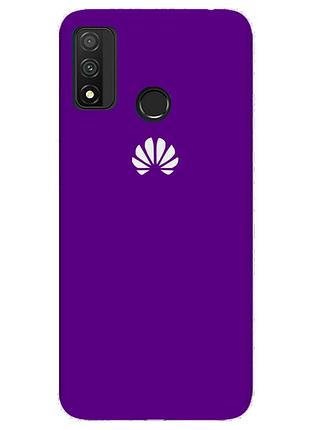 Чехол silicone case premium для huawei p smart 2020 purple (14) фиолетовый