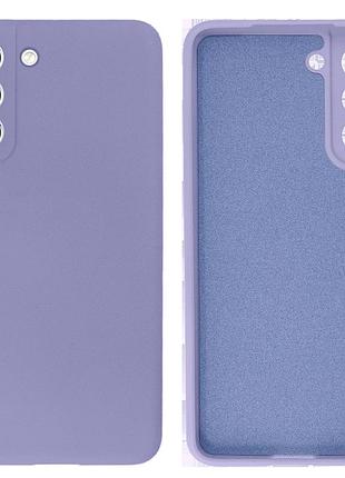 Чехол силиконовый full camera protective для samsung s21 fe (13) lilac сиреневый
