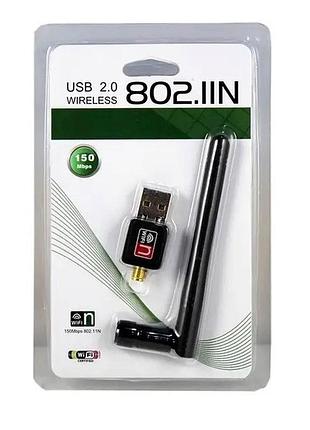 Usb wifi адаптер mt7601 для подключения к интернету на телевизоре и других устройствах скорость до 150 мбитс