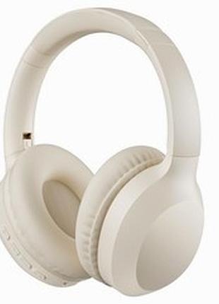 Bluetooth наушники wiwu td-01 bach беспроводные для музыки и звонков белые с качественным звуком и комфортом