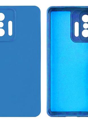 Чехол silicone case camera protective для xiaomi mi 11t (16) синий blue