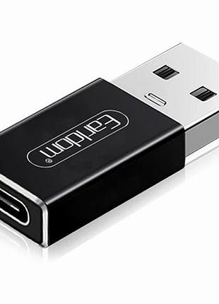 Переходник usb 3.1 на usb-c универсальный адаптер для смартфонов и ноутбуков зарядка передача данных