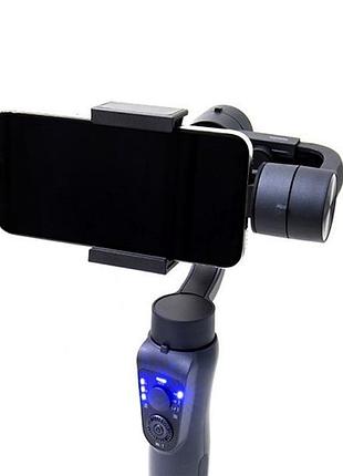 Стабилизатор gimbal для мобильных телефонов wiwu s5b легкий и компактный для видеографов и блогеров