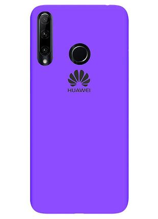 Чохол silicone case premium для huawei p smart plus 2019 ultraviolet (07) фіолетовий
