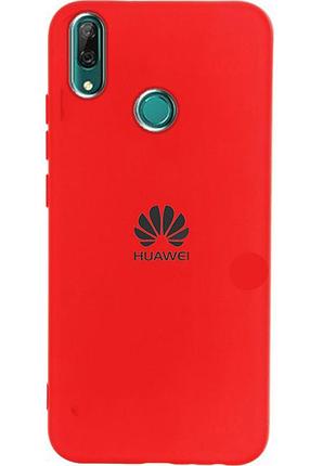 Чехол silicone case для huawei honor 10i (24) red красный