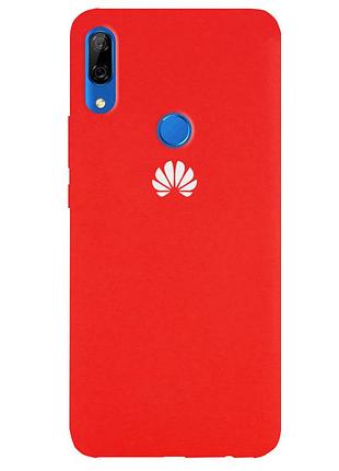 Чохол silicone case premium для huawei p smart 2019 red (01) червоний